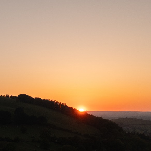 Hillside Sunset